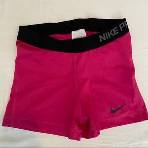 Nike pro shorts medium